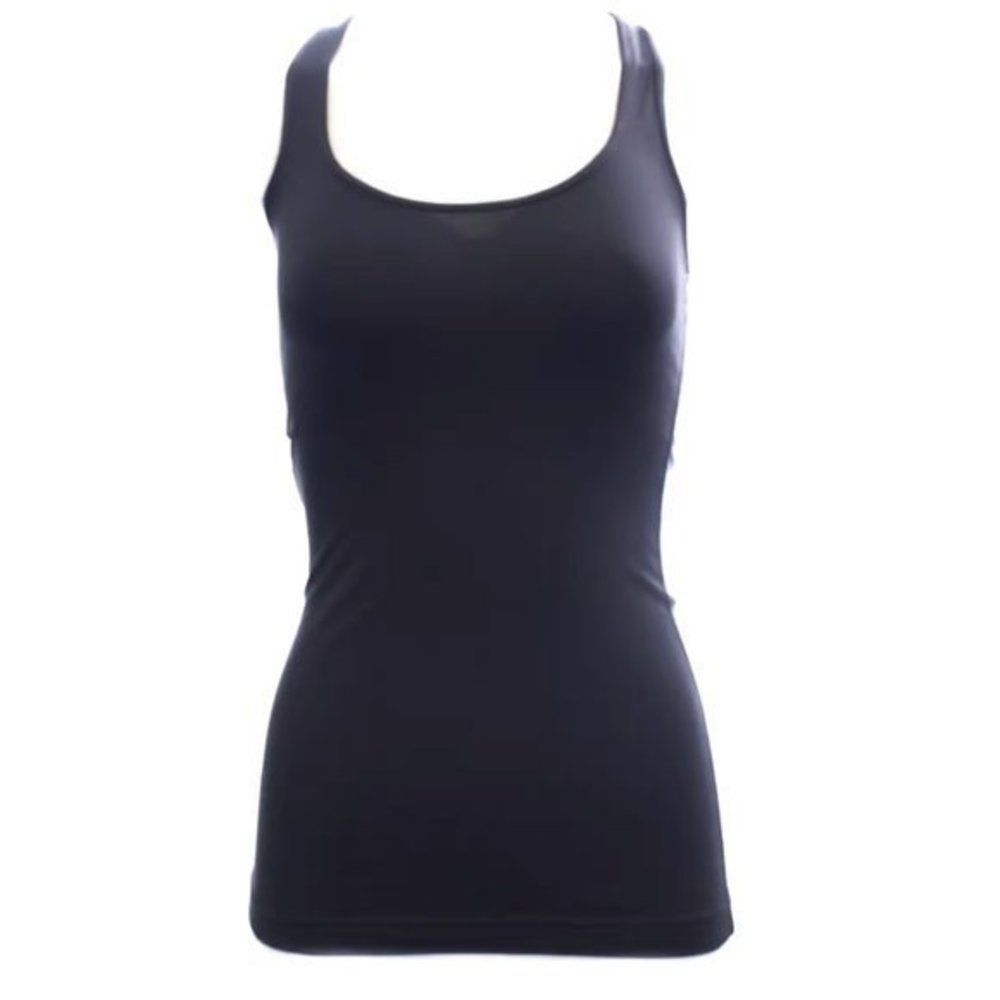 LULULEMON Black Knit Racerback Top Size Small